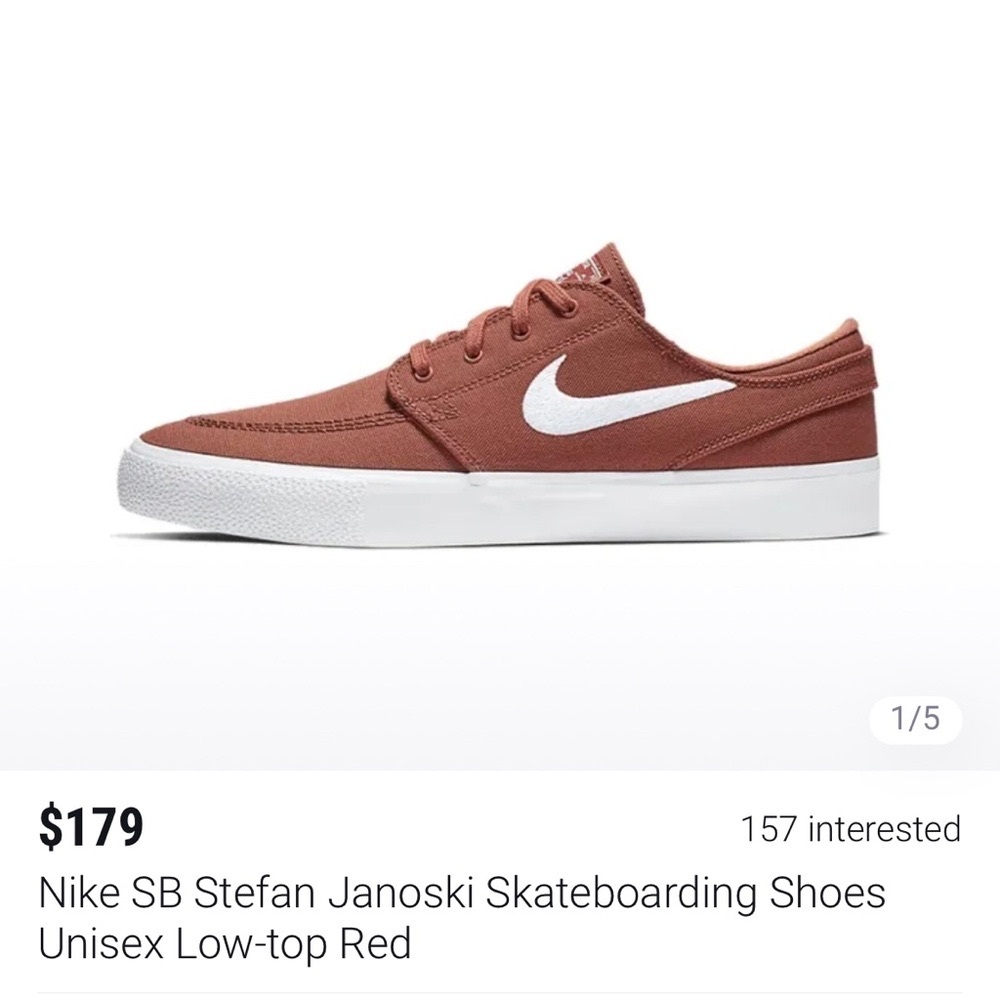 Nike Zoom Stefan Janoski Canvas RM SB 'Cider' - Men | Color: Brown - Picture 1 of 7